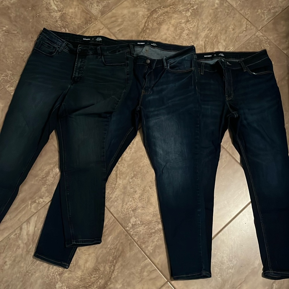 Lot of jeans